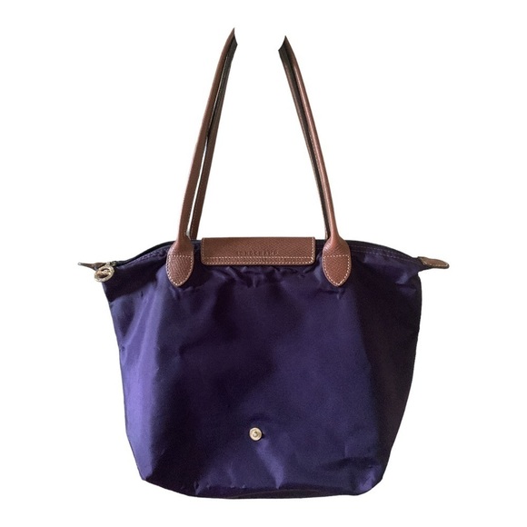 Longchamp Le Pliage Shopping purple nylon bag - Picture 2 of 16